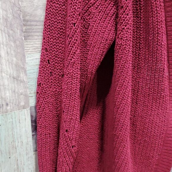 Members Mark Chenille Cardigan Sz XL Open Front Super Soft Loose Weave 425 - Picture 5 of 8